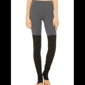 ALO leggings (legwarmer style)